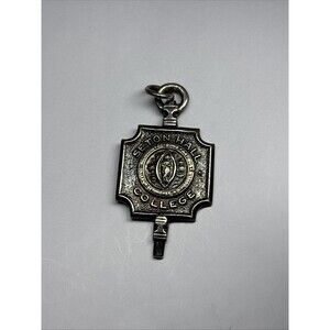 Vintage Seton Hall College 1/10 10k GF CHARM Bracelet Pendant NCAA School